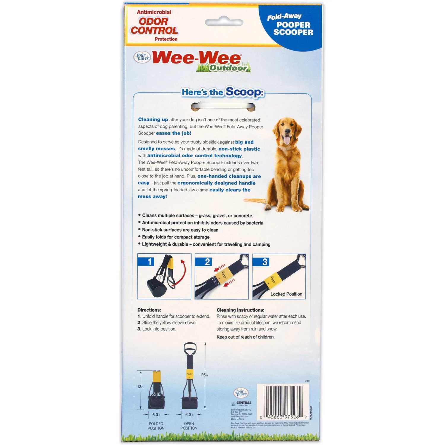Wee-Wee Fold-Away Dog Outdoor Pooper Scooper 9 Wee-Wee Fold-Away Dog Outdoor Pooper Scooper - Image 9