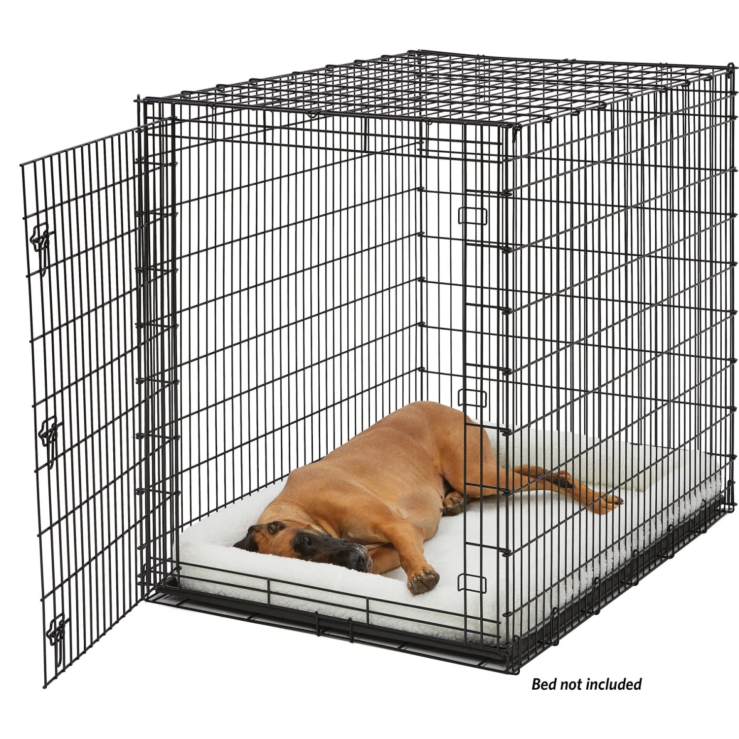MidWest Solution Series XX-Large Heavy Duty Single Door Dog Crate, 54 Inch 4 MidWest Solution Series XX-Large Heavy Duty Single Door Dog Crate, 54 Inch - Image 4