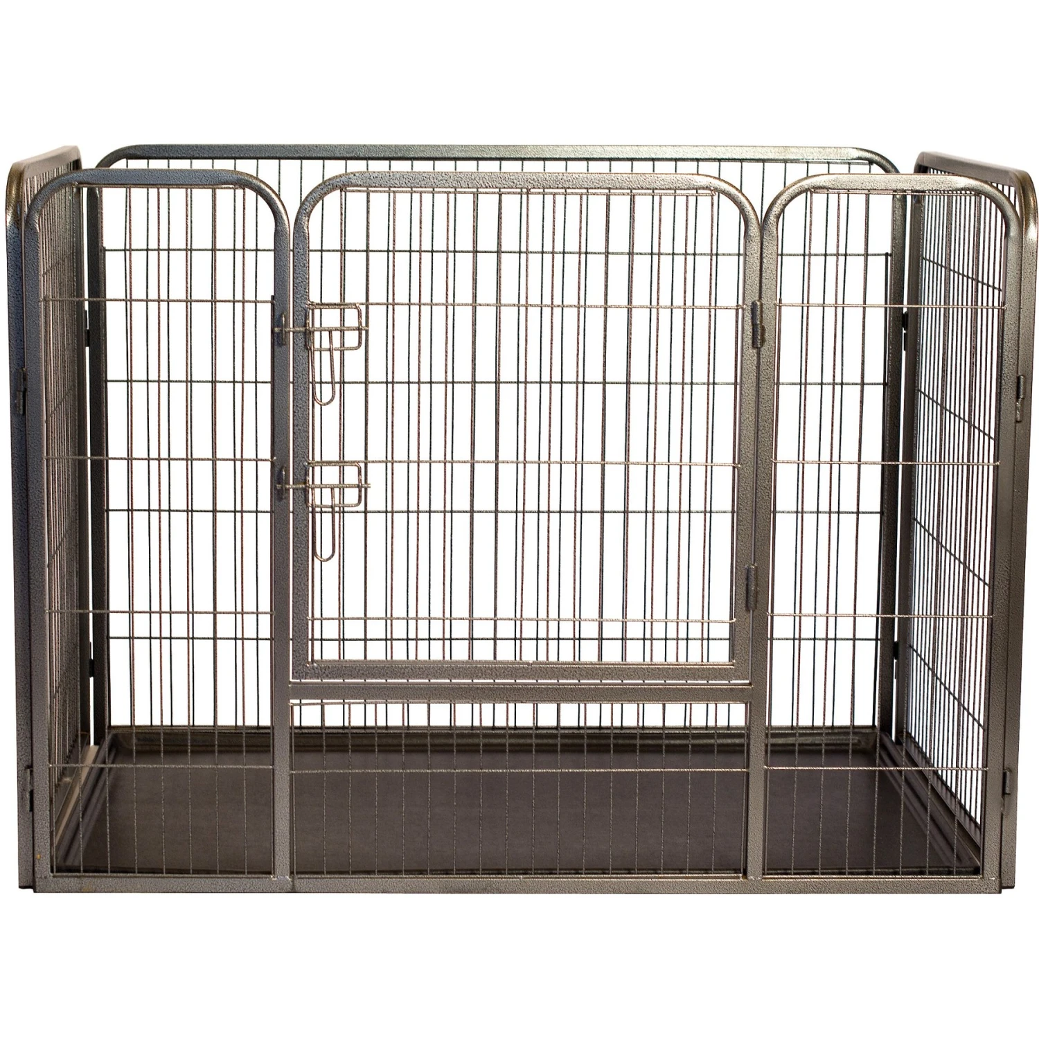 Iconic Pet Heavy Duty Rectangular Wire Dog Playpen 1 Iconic Pet Heavy Duty Rectangular Wire Dog Playpen