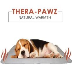 The Green Pet Shop Thera-Pawz Warming Dog & Cat Pad, Grey -Pet Care Sales 198435 PT3. AC SS1800 V1567620423