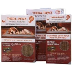 The Green Pet Shop Thera-Pawz Warming Dog & Cat Pad, Grey -Pet Care Sales 198435 PT4. AC SS1800 V1567620430