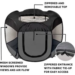 FurHaven Soft-sided Dog & Cat Playpen 12 FurHaven Soft-sided Dog & Cat Playpen -Pet Care Sales 198718 PT4. AC SS1800 V1618870079