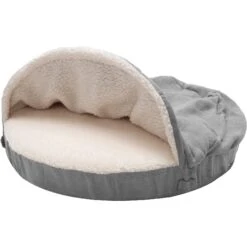 FurHaven Faux Sheepskin Snuggery Memory Top Cat & Dog Bed With Removable Cover -Pet Care Sales 206661 PT2. AC SS1800 V1617152543