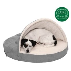 FurHaven Faux Sheepskin Snuggery Orthopedic Cat & Dog Bed With Removable Cover -Pet Care Sales 206669 PT3. AC SS1800 V1627614403