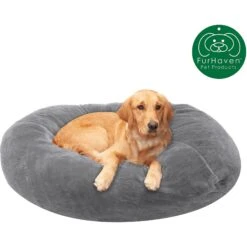 FurHaven Plush Ball Pillow Dog Bed With Removable Cover 12 FurHaven Plush Ball Pillow Dog Bed With Removable Cover -Pet Care Sales 206757 PT3. AC SS1800 V1617151029