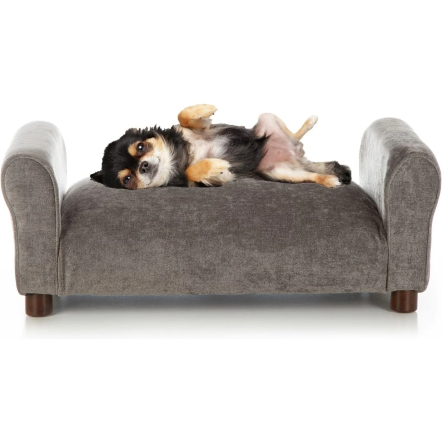 Club Nine Pets Traditional Settee Sofa Cat & Dog Bed, Brown 1 Club Nine Pets Traditional Settee Sofa Cat & Dog Bed, Brown