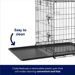 Frisco Fold & Carry Double Door Collapsible Wire Dog Crate & Mat Kit 12 Frisco Fold & Carry Double Door Collapsible Wire Dog Crate & Mat Kit -Pet Care Sales 212633 PT4. AC SS1800 V1667229187
