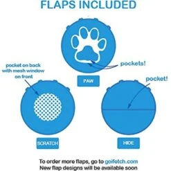 IFetch IDig Stay Dog Toy, Blue -Pet Care Sales 213250 PT4. AC SS1800 V1575486214