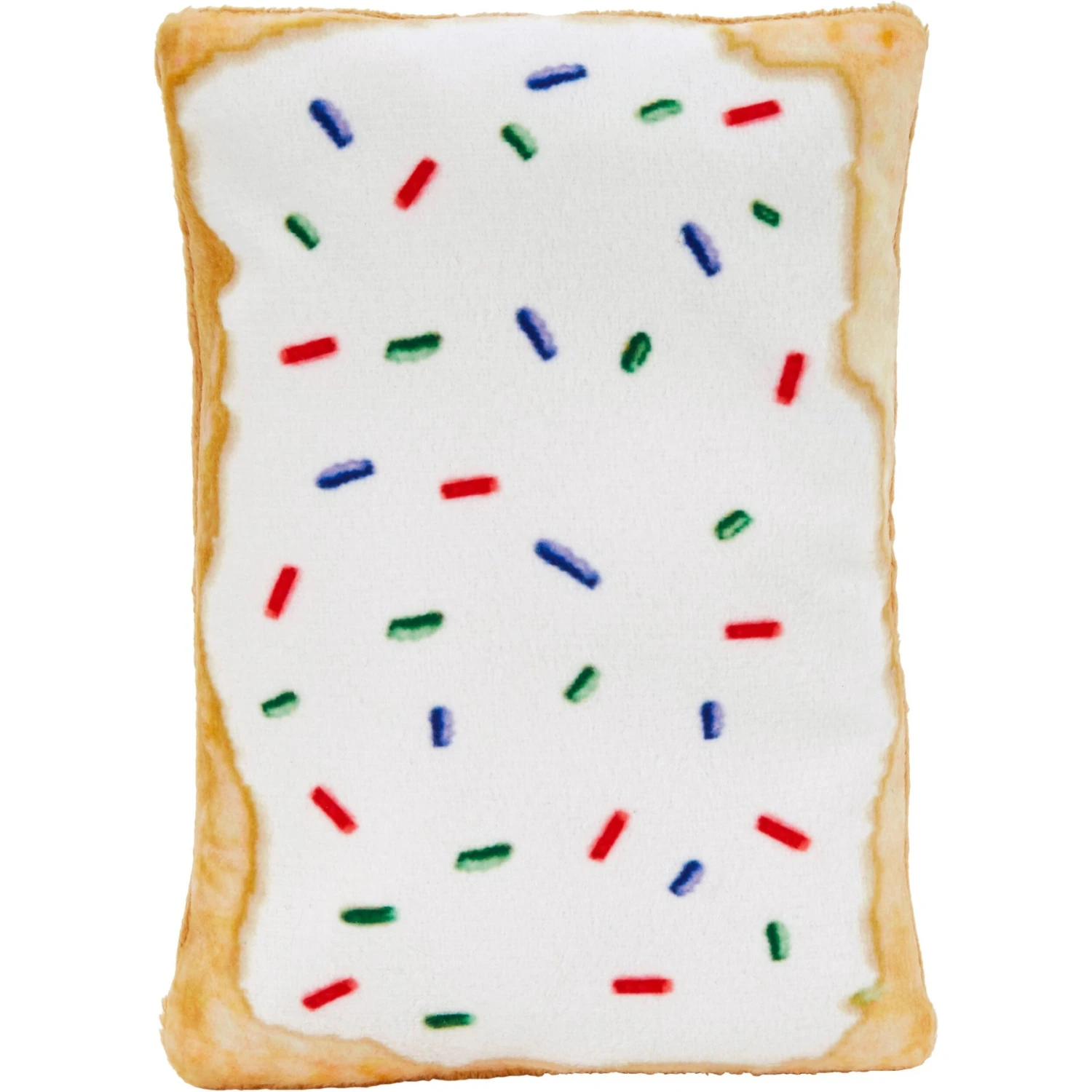 Frisco Frosted Pastry Stuffing-Free Flat Plush Squeaky Dog Toy 1 Frisco Frosted Pastry Stuffing-Free Flat Plush Squeaky Dog Toy