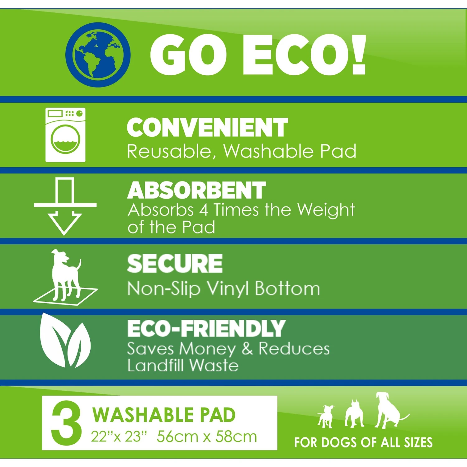 Wee-Wee Premium Patch Washable Dog Pee Pad 6 Wee-Wee Premium Patch Washable Dog Pee Pad - Image 6