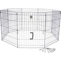 Go Pet Club Foldable Wire Dog Exercise Pen 5 Go Pet Club Foldable Wire Dog Exercise Pen -Pet Care Sales 217266 PT2. AC SS1800 V1587484436
