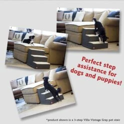 Majestic Pet Anderson Check Cat & Dog Stairs -Pet Care Sales 220033 pt4. AC SS1800 V1581430984