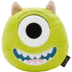 Pixar Mike Wazowski Round Plush Squeaky Dog Toy