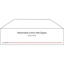 Bessie + Barnie Sicilian Rectangle Pillow Dog Bed With Removable Cover -Pet Care Sales 220904 pt3. AC SS1800 V1581531910