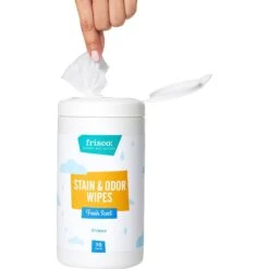 Frisco Stain & Odor Remover Wipes, 70 Count 7 Frisco Stain & Odor Remover Wipes, 70 Count -Pet Care Sales 222149 PT3. AC SS1800 V1599641166