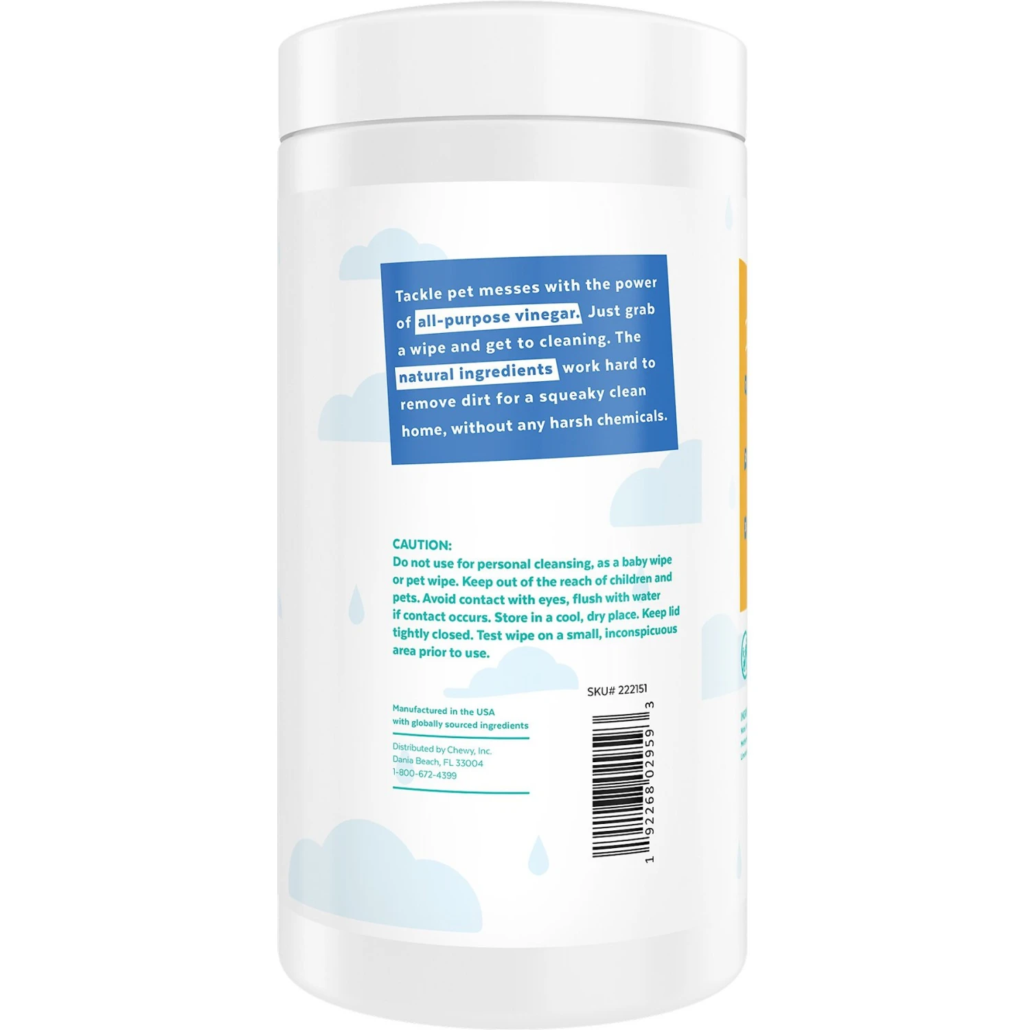 Frisco Vinegar Cleaning Wipes, 70 Count 3 Frisco Vinegar Cleaning Wipes, 70 Count - Image 3