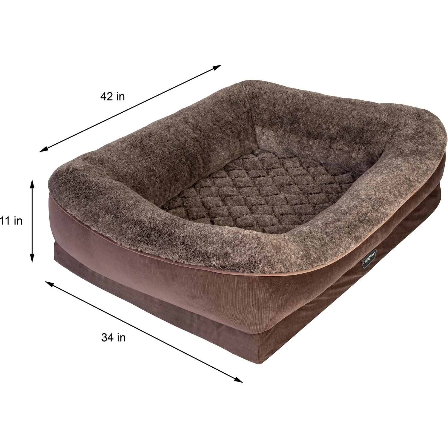 Beautyrest Ultra Plush Cuddler Dog & Cat Bed 4 Beautyrest Ultra Plush Cuddler Dog & Cat Bed - Image 4