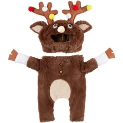 Frisco Front Walking Reindeer Dog & Cat Costume, 1 Count -Pet Care Sales 228790 PT5. AC SS1800 V1636743459