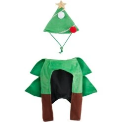 Frisco Front Walking Christmas Tree Dog & Cat Costume 11 Frisco Front Walking Christmas Tree Dog & Cat Costume -Pet Care Sales 229164 PT5. AC SS1800 V1601090487