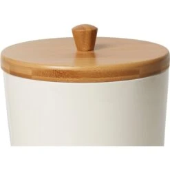 Frisco Melamine Dog & Cat Treat Jar With Bamboo Lid 7 Frisco Melamine Dog & Cat Treat Jar With Bamboo Lid -Pet Care Sales 232068 PT2. AC SS1800 V1605110573