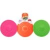 Hartz DuraPlay Disc Bacon Scented Dog Toy, Color Varies