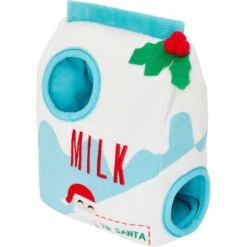 Frisco Holiday Milk & Gingerbread Cookies Hide & Seek Puzzle Plush Squeaky Dog Toy -Pet Care Sales 233262 PT3. AC SS1800 V1600882557