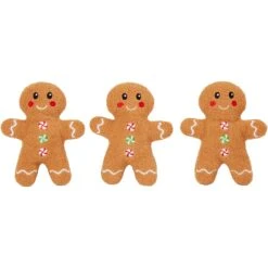 Frisco Holiday Milk & Gingerbread Cookies Hide & Seek Puzzle Plush Squeaky Dog Toy -Pet Care Sales 233262 PT4. AC SS1800 V1601014290