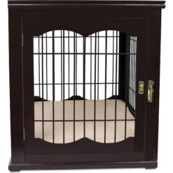 Internet's Best Double Door Furniture Style Dog Crate & End Table -Pet Care Sales 233361 PT7. AC SS1800 V1588165663