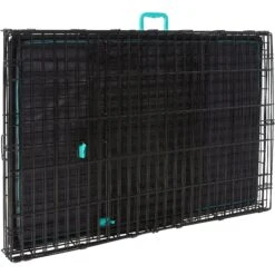 Frisco Heavy Duty Enhanced Lock Double Door Fold & Carry Wire Dog Crate & Mat Kit -Pet Care Sales 233736 PT7. AC SS1800 V1671718799