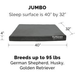 FurHaven Deluxe Oxford Orthopedic Indoor/Outdoor Dog & Cat Bed With Removable Cover 13 FurHaven Deluxe Oxford Orthopedic Indoor/Outdoor Dog & Cat Bed With Removable Cover -Pet Care Sales 238773 PT4. AC SS1800 V1667228151