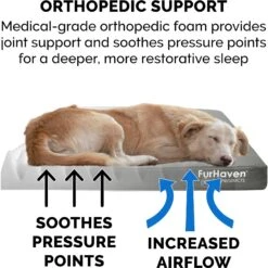 FurHaven Deluxe Oxford Orthopedic Indoor/Outdoor Dog & Cat Bed With Removable Cover 15 FurHaven Deluxe Oxford Orthopedic Indoor/Outdoor Dog & Cat Bed With Removable Cover -Pet Care Sales 238773 PT6. AC SS1800 V1606379217