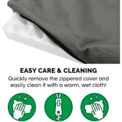 FurHaven Deluxe Oxford Orthopedic Indoor/Outdoor Dog & Cat Bed With Removable Cover 16 FurHaven Deluxe Oxford Orthopedic Indoor/Outdoor Dog & Cat Bed With Removable Cover -Pet Care Sales 238773 PT7. AC SS1800 V1606391225