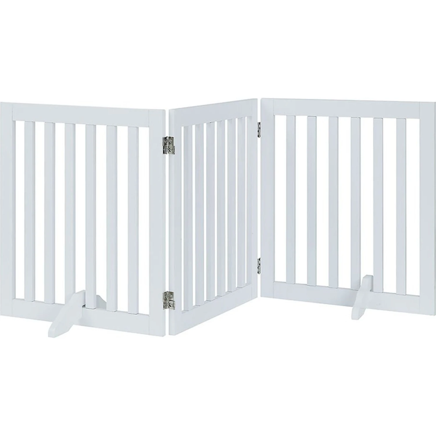 Unipaws 3 Panel Free Standing Dog Gate 3 Unipaws 3 Panel Free Standing Dog Gate - Image 3