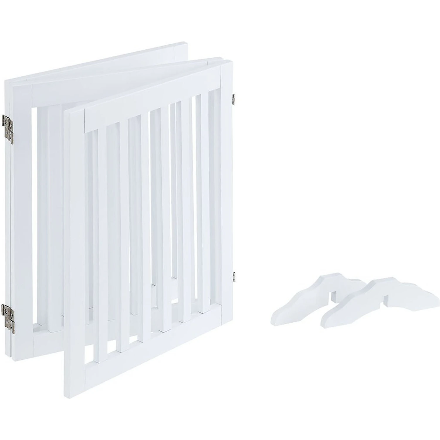 Unipaws 3 Panel Free Standing Dog Gate 4 Unipaws 3 Panel Free Standing Dog Gate - Image 4