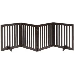 Unipaws 4 Panel Free Standing Dog Gate -Pet Care Sales 241588 PT2. AC SS1800 V1600386670