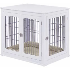 Unipaws End Table Wooden Dog Crate 10 Unipaws End Table Wooden Dog Crate -Pet Care Sales 241611 PT2. AC SS1800 V1600389670