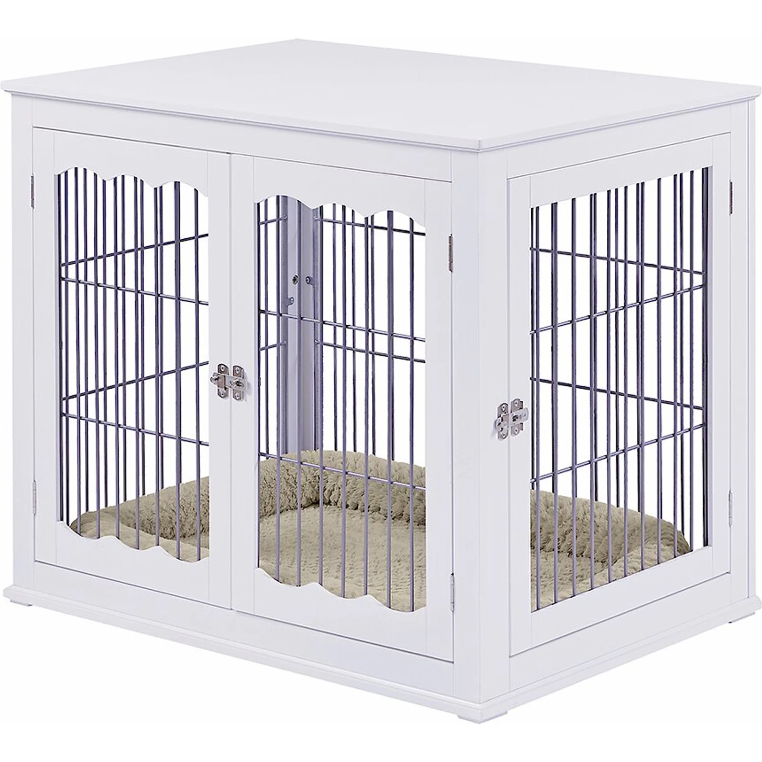 Unipaws End Table Wooden Dog Crate 3 Unipaws End Table Wooden Dog Crate - Image 3