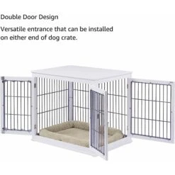 Unipaws End Table Wooden Dog Crate 12 Unipaws End Table Wooden Dog Crate -Pet Care Sales 241611 PT4. AC SS1800 V1600390265