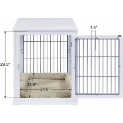 Unipaws End Table Wooden Dog Crate 14 Unipaws End Table Wooden Dog Crate -Pet Care Sales 241611 PT6. AC SS1800 V1600384278