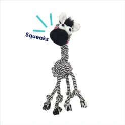 Frisco Zebra Rope Squeaky Dog Toy 7 Frisco Zebra Rope Squeaky Dog Toy -Pet Care Sales 242163 PT2. AC SS1800 V1691785246