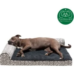 FurHaven Southwest Kilim Orthopedic Deluxe Chaise Dog & Cat Bed 12 FurHaven Southwest Kilim Orthopedic Deluxe Chaise Dog & Cat Bed -Pet Care Sales 244369 PT3. AC SS1800 V1677621181