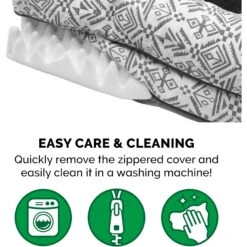 FurHaven Southwest Kilim Orthopedic Deluxe Chaise Dog & Cat Bed 16 FurHaven Southwest Kilim Orthopedic Deluxe Chaise Dog & Cat Bed -Pet Care Sales 244369 PT7. AC SS1800 V1677621177