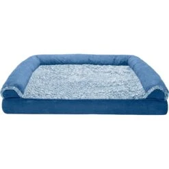 FurHaven Faux Fur & Suede Cooling Gel Sofa Dog & Cat Bed 11 FurHaven Faux Fur & Suede Cooling Gel Sofa Dog & Cat Bed -Pet Care Sales 244475 PT2. AC SS1800 V1606818429