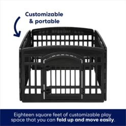 Frisco 4-Panel Dog Exercise Playpen With Door, 24-in 13 Frisco 4-Panel Dog Exercise Playpen With Door, 24-in -Pet Care Sales 244546 PT4. AC SS1800 V1603407098