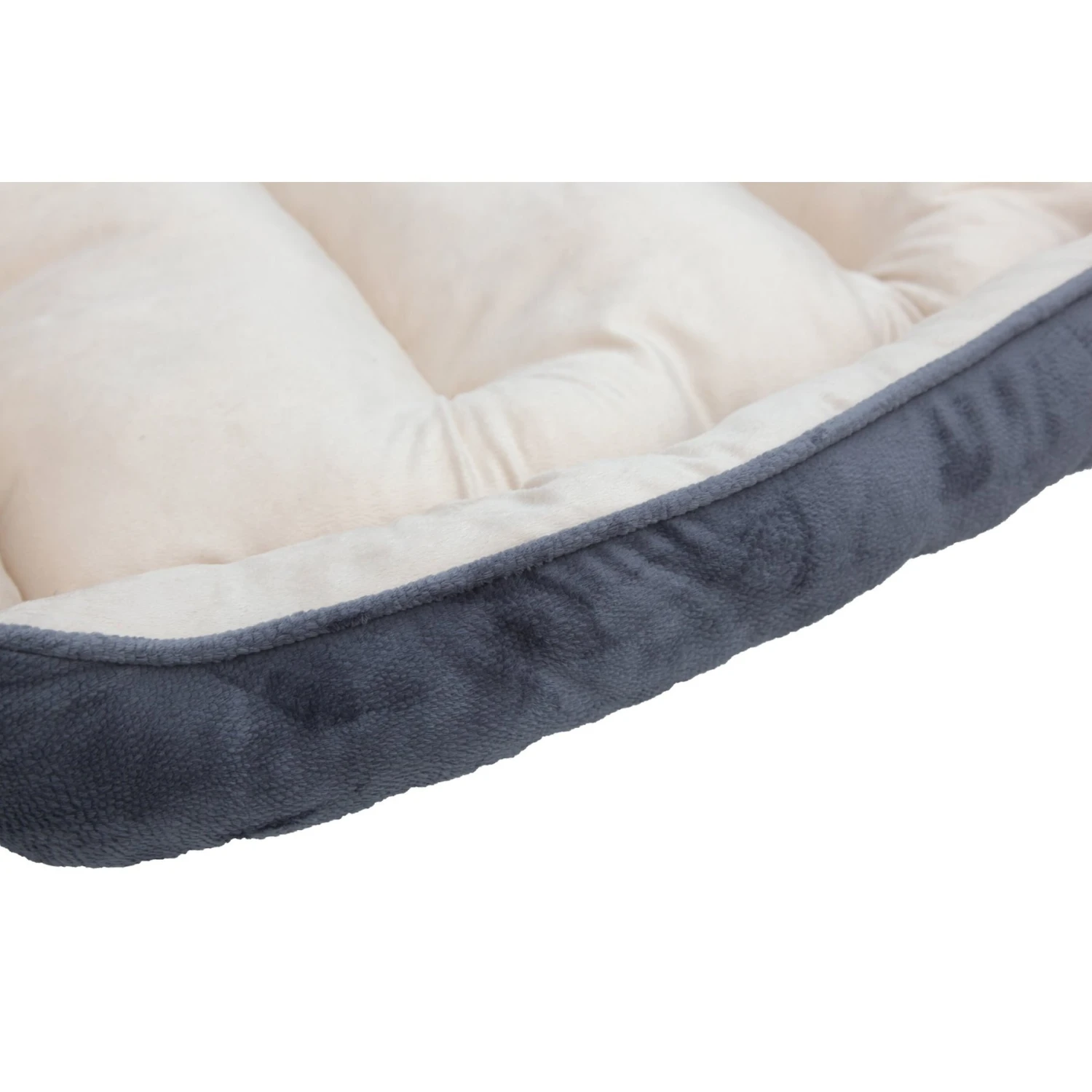 HappyCare Textiles Rectangle Ultra-Soft Bolster Cat & Dog Bed 3 HappyCare Textiles Rectangle Ultra-Soft Bolster Cat & Dog Bed - Image 3