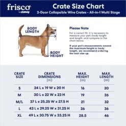 Frisco Heavy Duty All-in-1 Multi-Stage 3 Door Collapsible Wire Dog Crate 14 Frisco Heavy Duty All-in-1 Multi-Stage 3 Door Collapsible Wire Dog Crate -Pet Care Sales 247915 PT6. AC SS1800 V1611872180