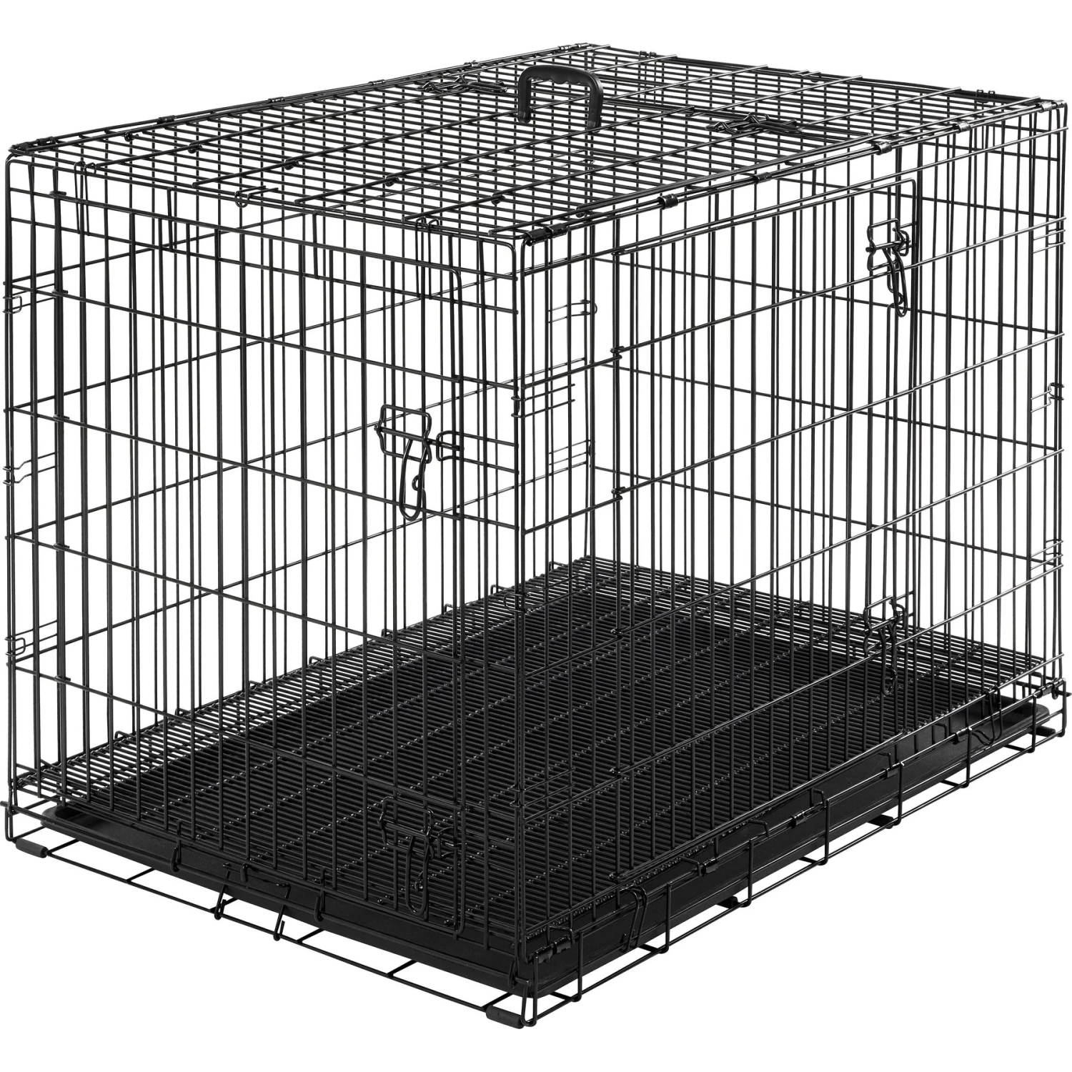 Frisco Heavy Duty All-in-1 Multi-Stage 3 Door Collapsible Wire Dog Crate 8 Frisco Heavy Duty All-in-1 Multi-Stage 3 Door Collapsible Wire Dog Crate - Image 8