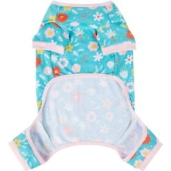 Frisco Teal Floral Dog & Cat Jersey PJs 11 Frisco Teal Floral Dog & Cat Jersey PJs -Pet Care Sales 249132 PT4. AC SS1800 V1637657245