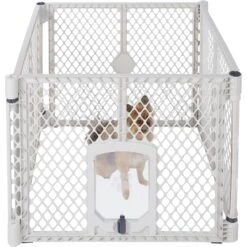 Frisco 4-Panel Plastic Exercise Dog Playpen 10 Frisco 4-Panel Plastic Exercise Dog Playpen -Pet Care Sales 252043 PT2. AC SS1800 V1611089665