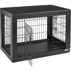 Frisco Double Door Furniture Style Dog Crate, Black 9 Frisco Double Door Furniture Style Dog Crate, Black -Pet Care Sales 253026 PT5. AC SS1800 V1617644239